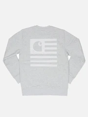 (I019966)STATE FLAG SWEATSHIRT-ASH HEATHER